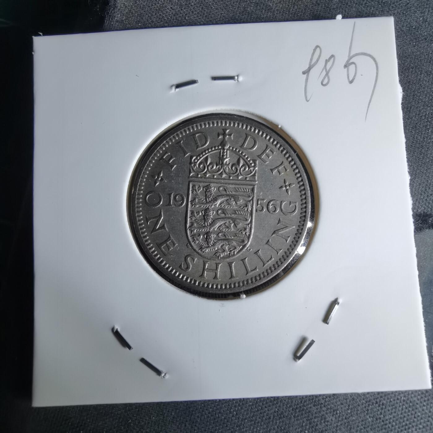 沼泽如烟--第998场 英国1956年1先令