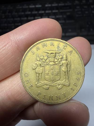 2025年集古藏今外币拍卖第二期-第8场—（总第308拍），可以寄存60天，满160元包邮。 - 1965年牙买加1便士