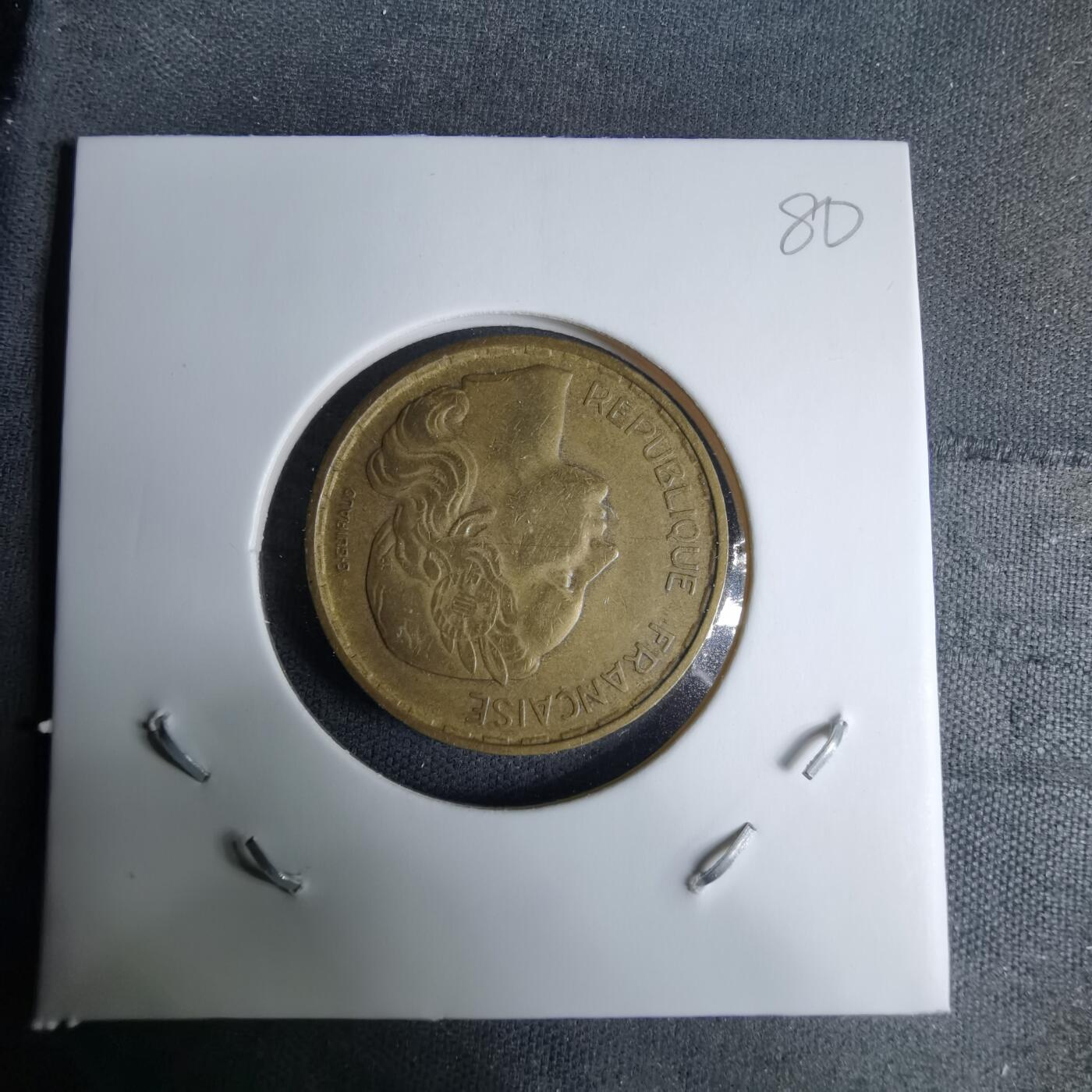 沼泽如烟--第997场 法国1952年20法郎B