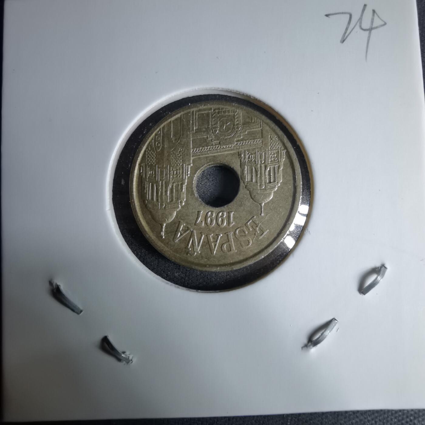 沼泽如烟--第997场 西班牙1997年25比塞塔