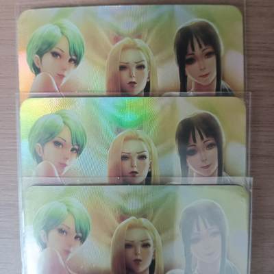 花开卡拍第61期（3月7号周六截拍，品控勿拍!!!拍品不寄存，运费5元（新疆需补运费差价或顺丰到付），自制卡难免瑕疵，可能存在轻微撞角爆边等出厂瑕疵，品控介意勿拍！） - 青鸾殿旧版 艺术卡 布尔玛18号琪琪三宫，折光彩闪