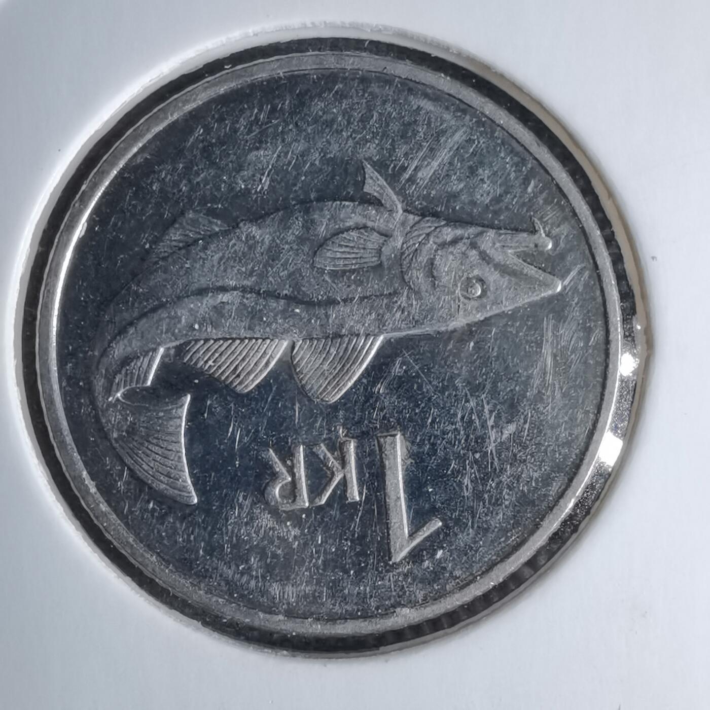 沼泽如烟--第997场 冰岛2005年1克朗