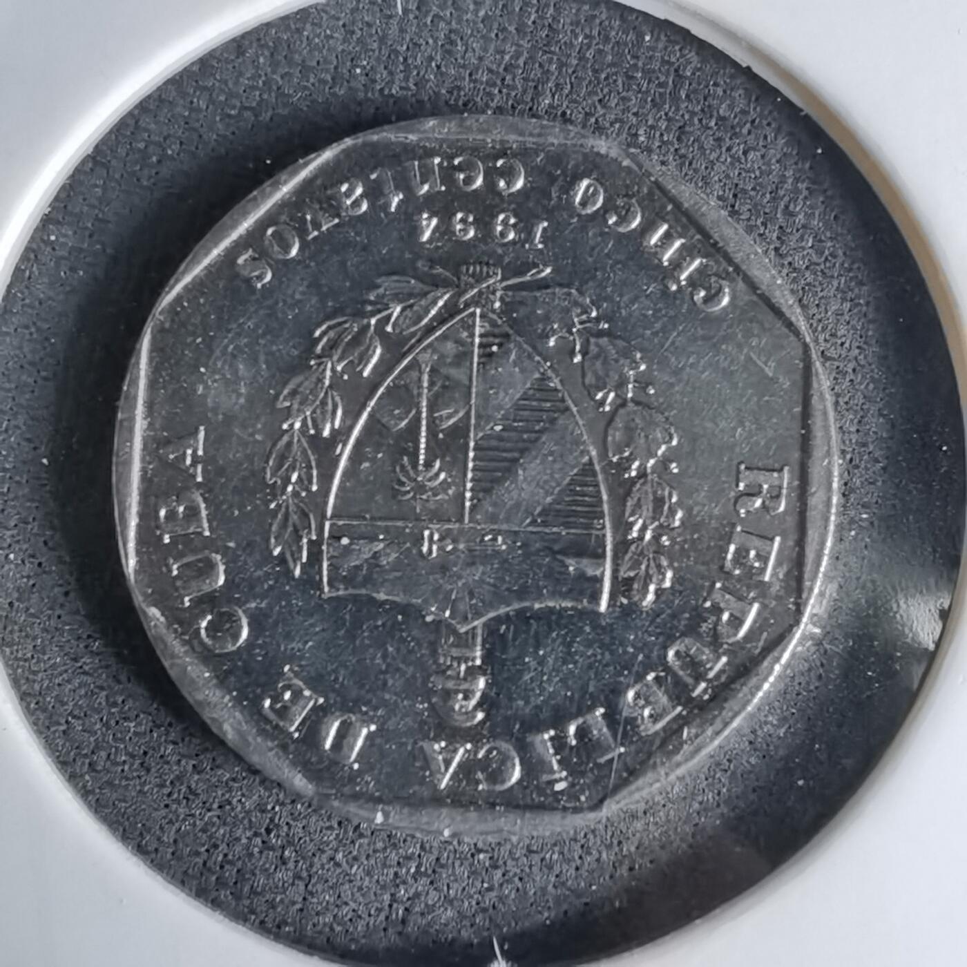 沼泽如烟--第998场 古巴1994年五分