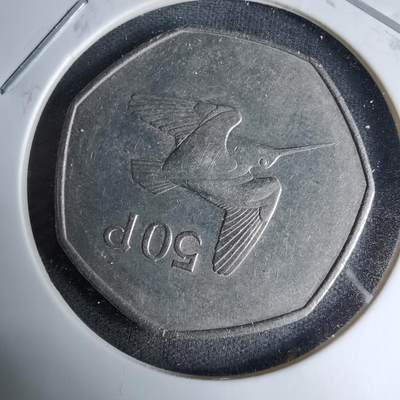 沼泽如烟--第997场 - 爱尔兰1970年50便士