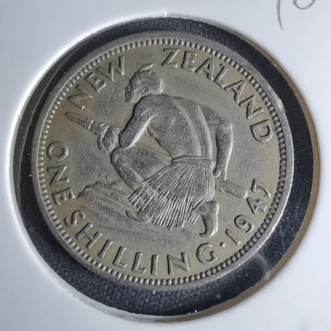 沼泽如烟--第998场 新西兰1947年1先令