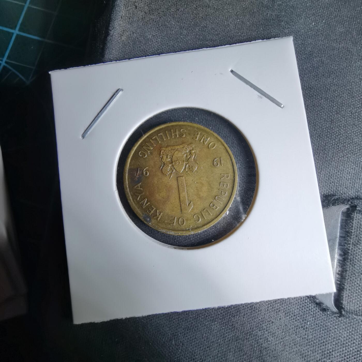 沼泽如烟--第997场 肯尼亚1997年1先令