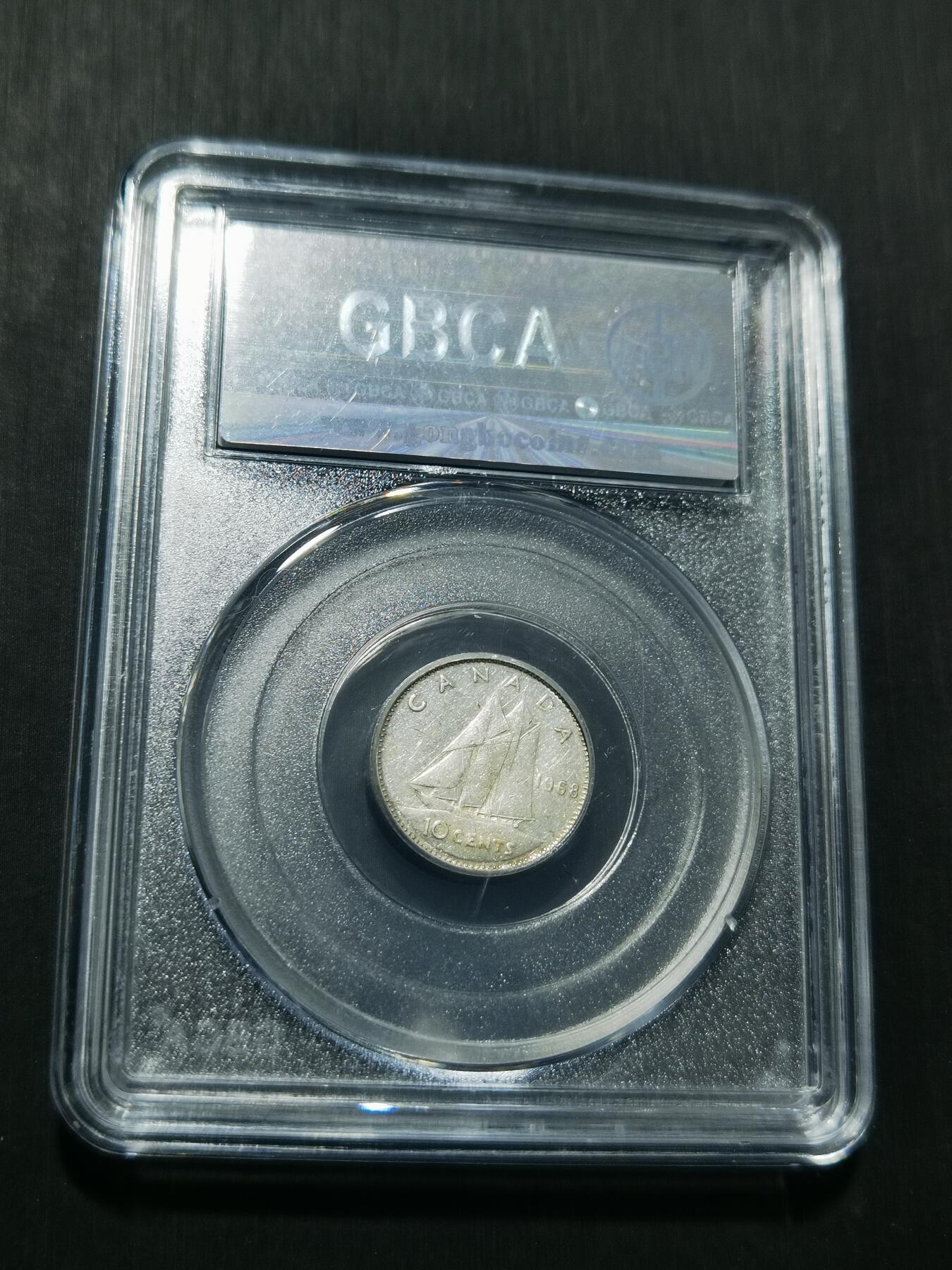 天下钱庄专场欢迎参拍 加拿大10分银币