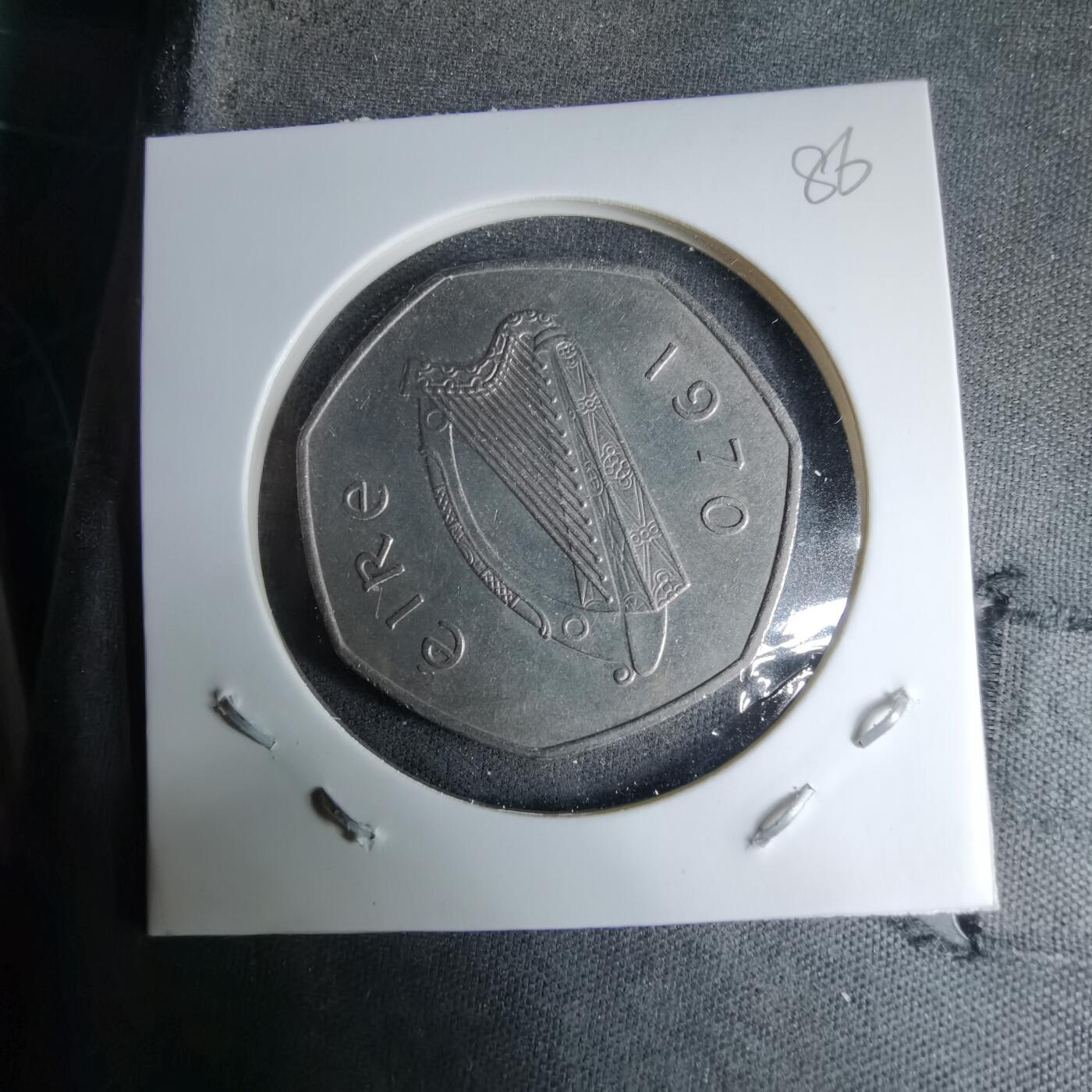 沼泽如烟--第997场 爱尔兰1970年50便士