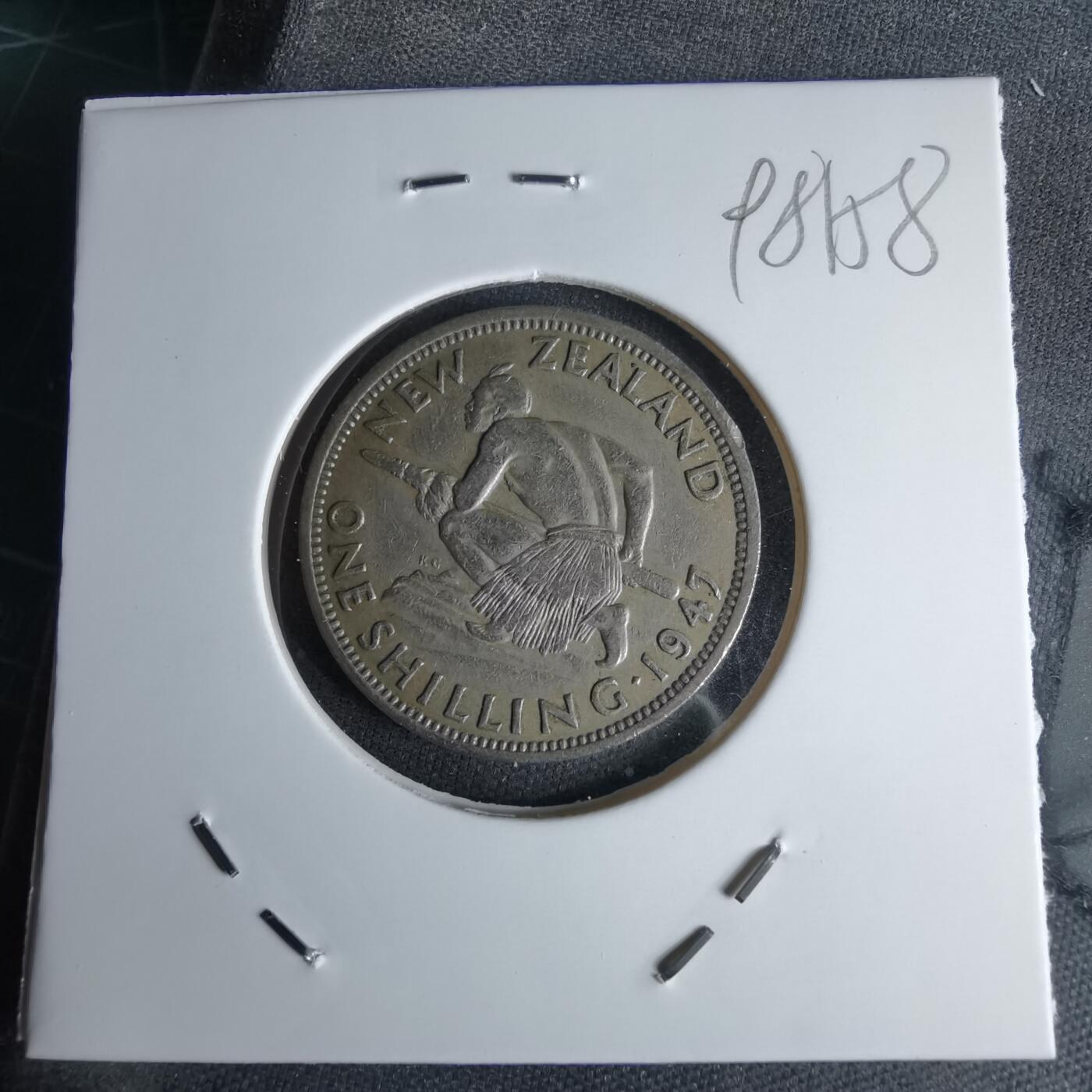 沼泽如烟--第998场 新西兰1947年1先令