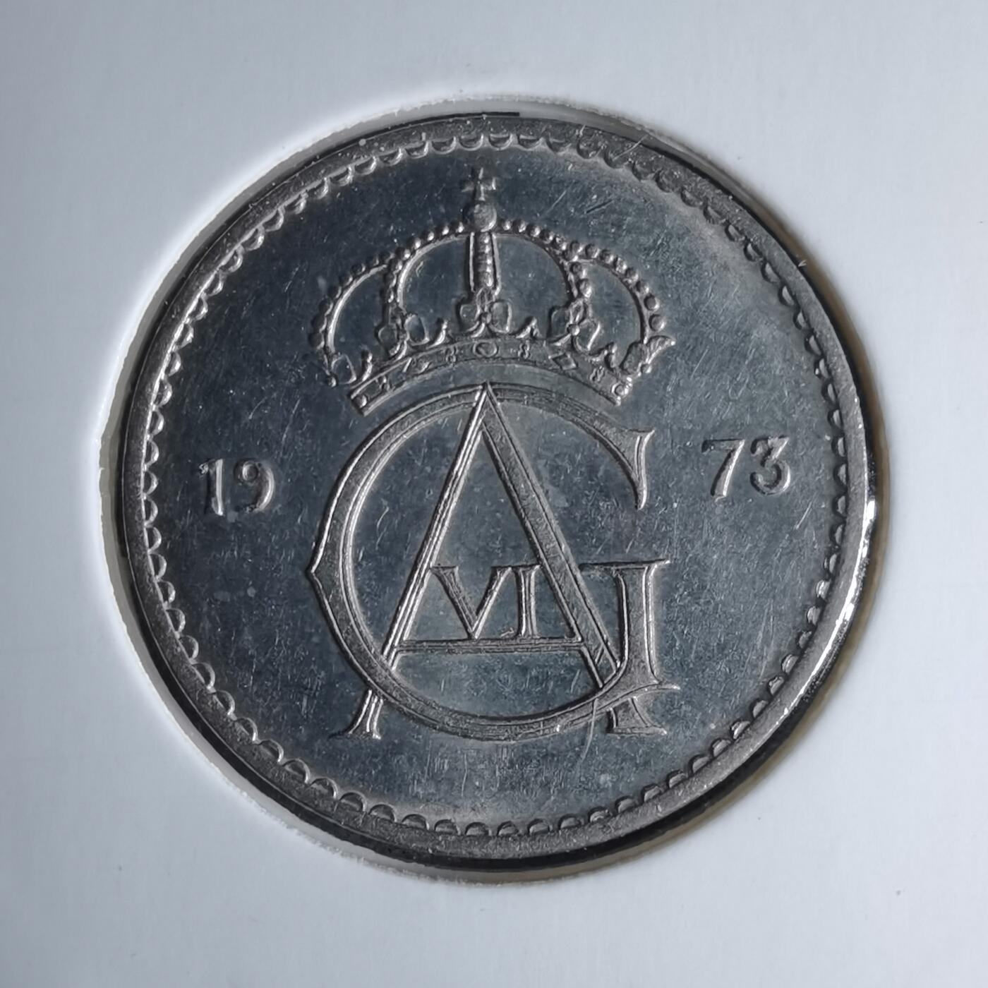 沼泽如烟--第997场 瑞典1973年50欧尔