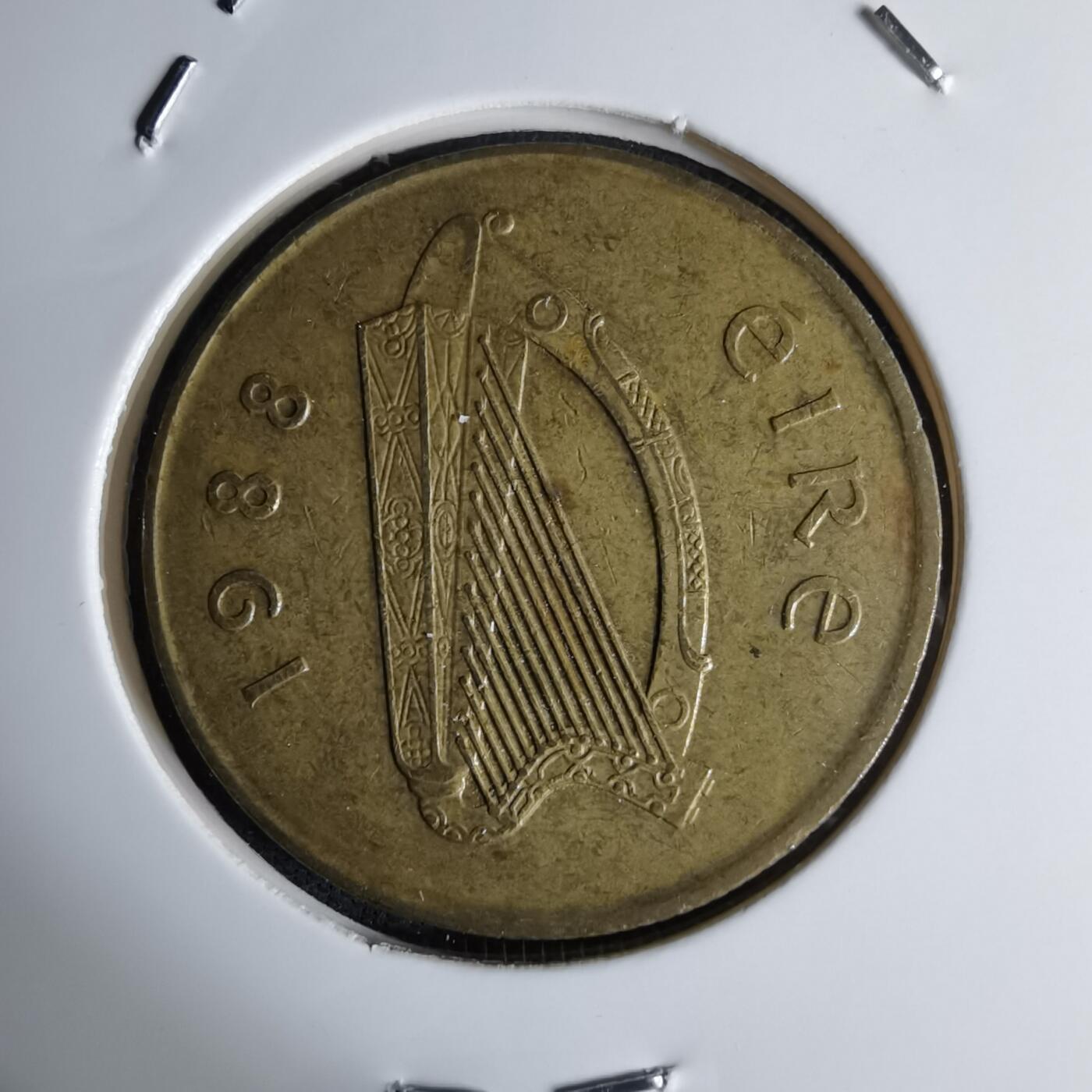 沼泽如烟--第998场 爱尔兰1988年20便士