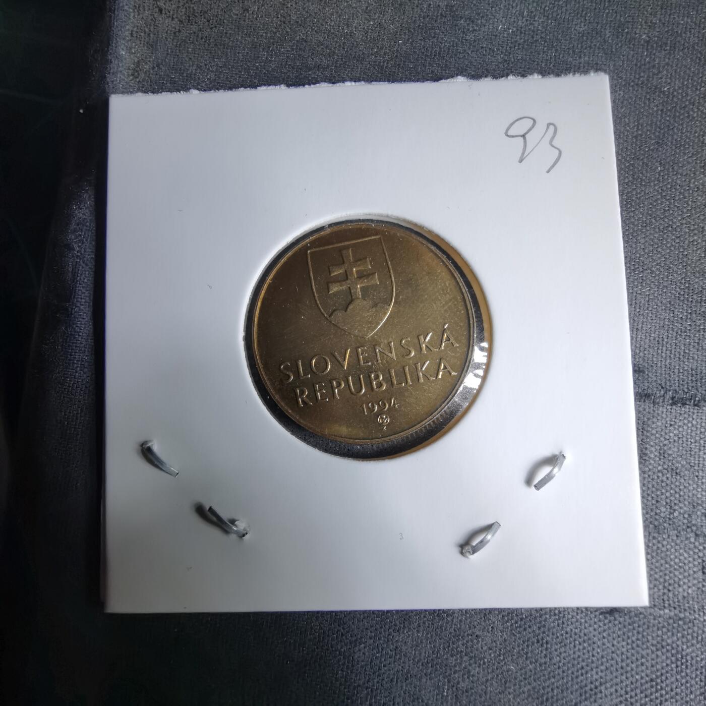 沼泽如烟--第997场 斯洛伐克1994年1克朗