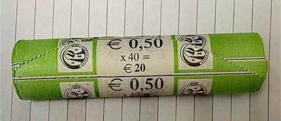 1999年比利时50欧分首发年原卷原光硬币40枚整卷 - 1999年比利时50欧分首发年原卷原光硬币40枚整卷