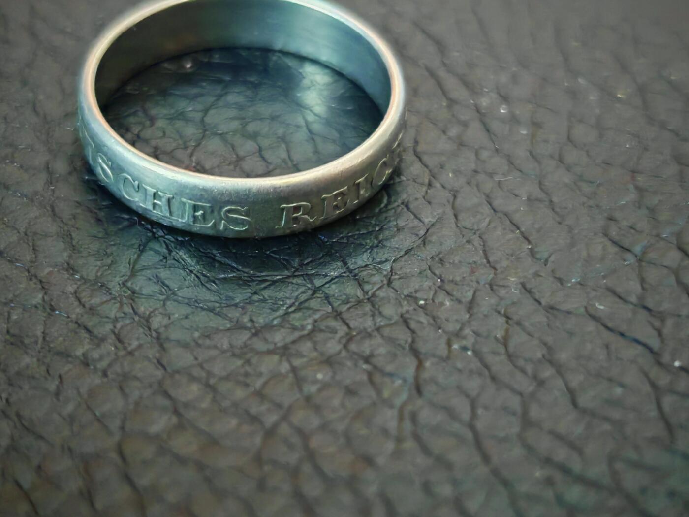 时顺第二十九拍(新年大拍) 一战爱国戒指，文字为“德意志帝国，1914”