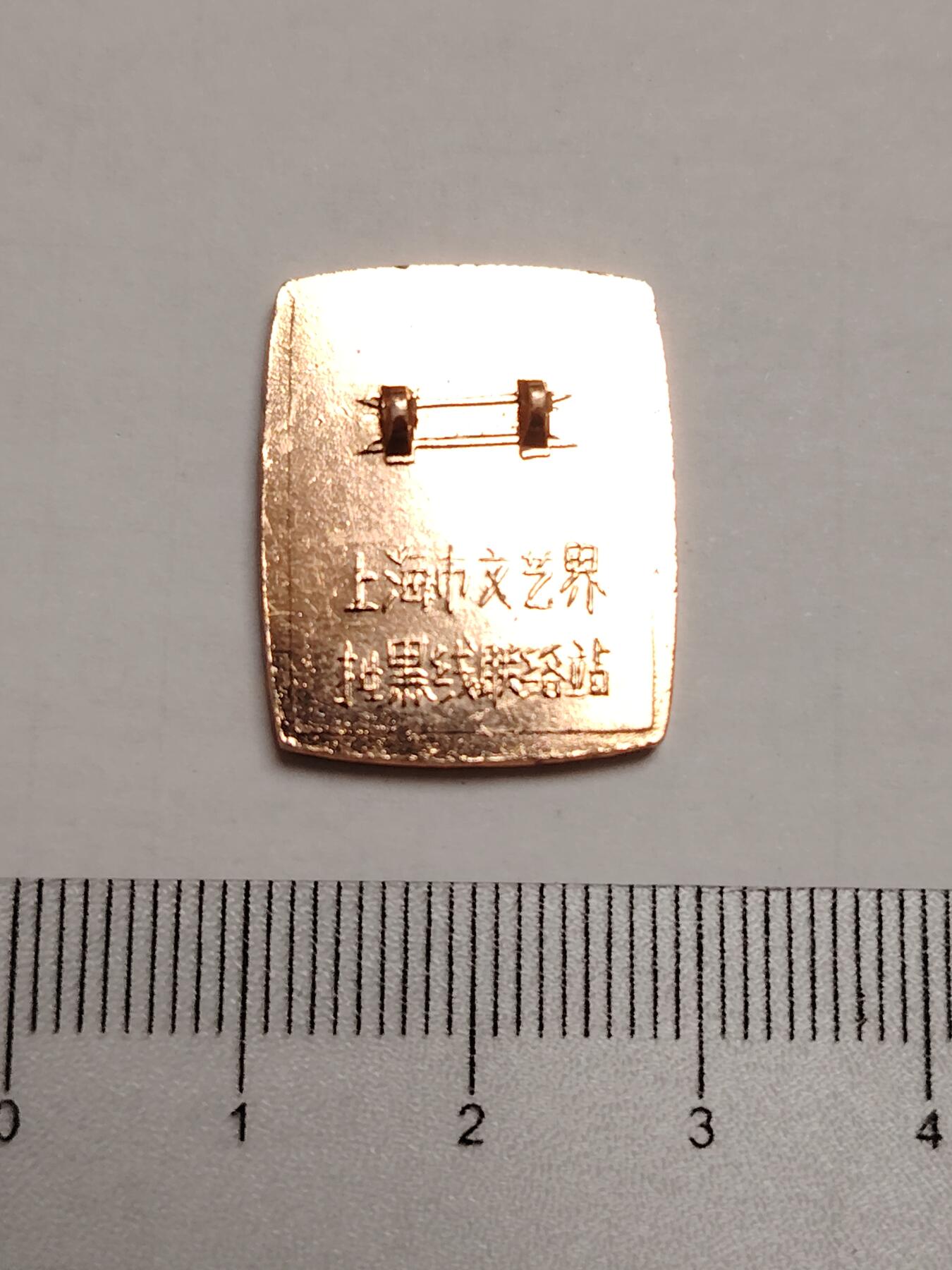 布加迪🐬～世界钱币(上海)🌾第 275 期 /  像章专场 火炬像章～上海市文艺界