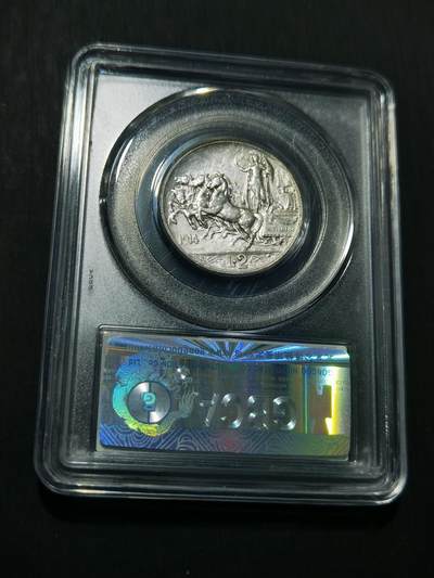 天下钱庄专场欢迎参拍 - 意大利胜利马车2里拉银币