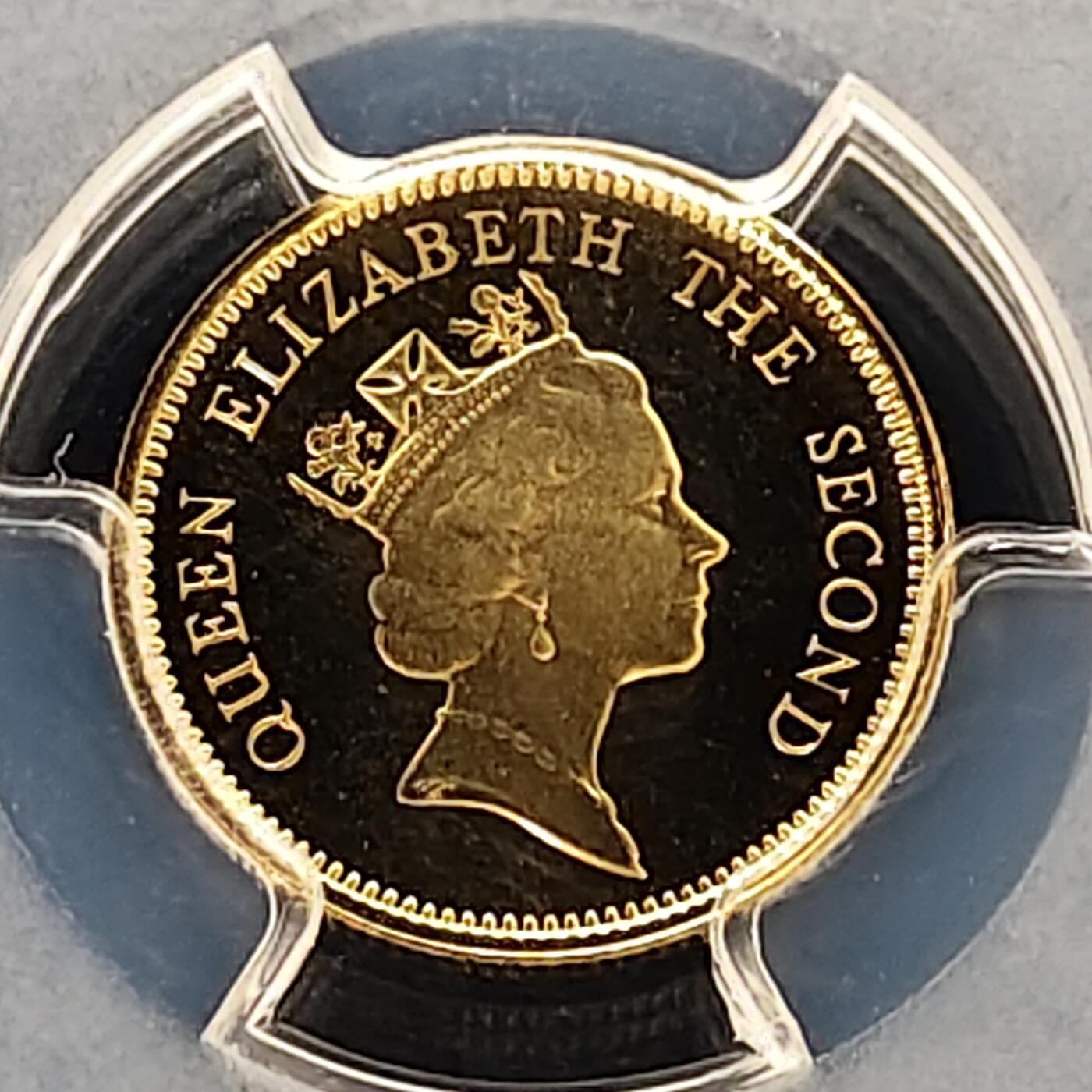 【全场包邮】纯粹捡漏拍505场 【收藏级】香港1988年五仙精制币-PCGS PR69 DCAM