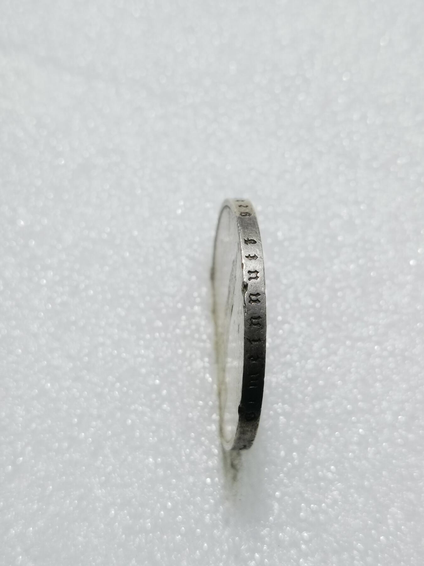 天下钱庄专场欢迎参拍 德国教堂5马克银币