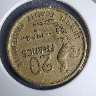 沼泽如烟--第997场 - 法国1952年20法郎B