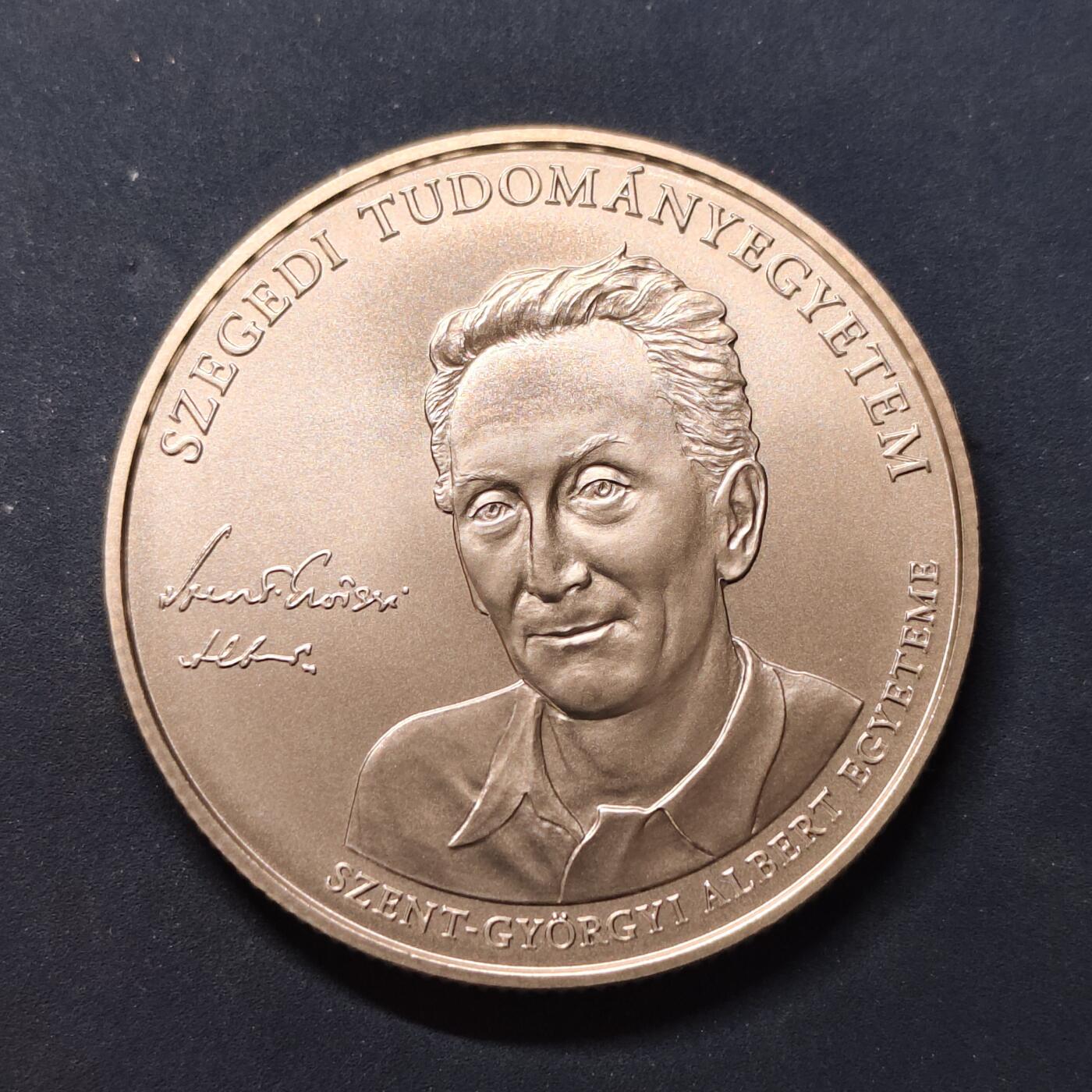 【全场包邮】纯粹捡漏拍505场 【少见】匈牙利2021年2000福林塞格德高等教育100周年纪念币-量5000