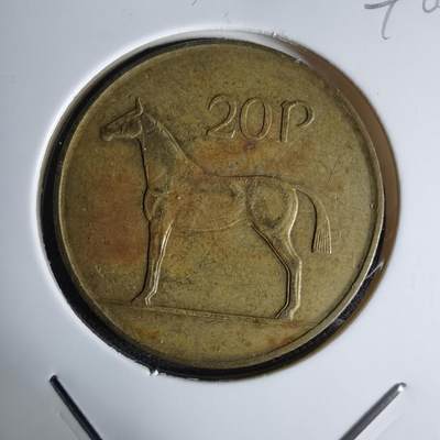 沼泽如烟--第998场 - 爱尔兰1988年20便士