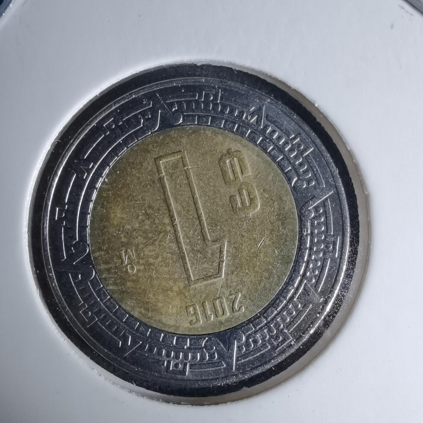 沼泽如烟--第997场 墨西哥2016年1比索