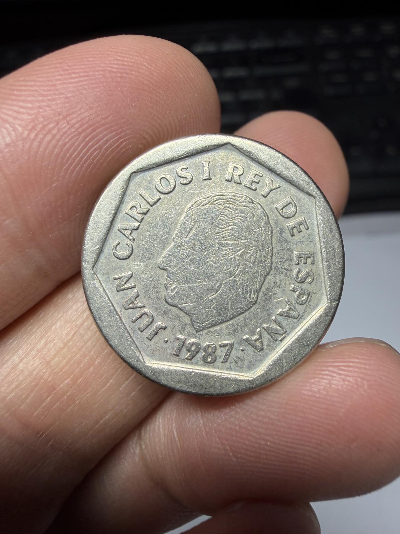 2025年集古藏今外币拍卖第二期-第8场—（总第308拍），可以寄存60天，满160元包邮。 1987年西班牙200比塞塔