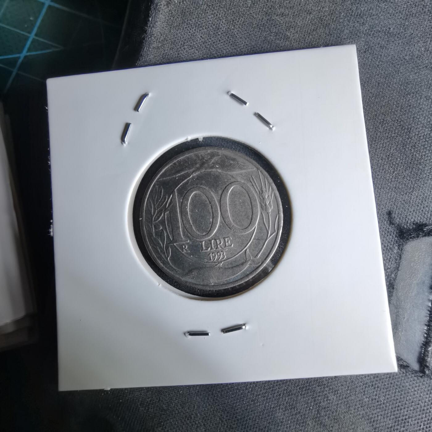 沼泽如烟--第998场 意大利1993年100里拉