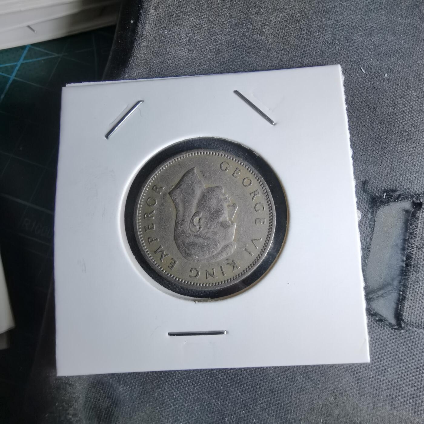 沼泽如烟--第998场 新西兰1947年1先令