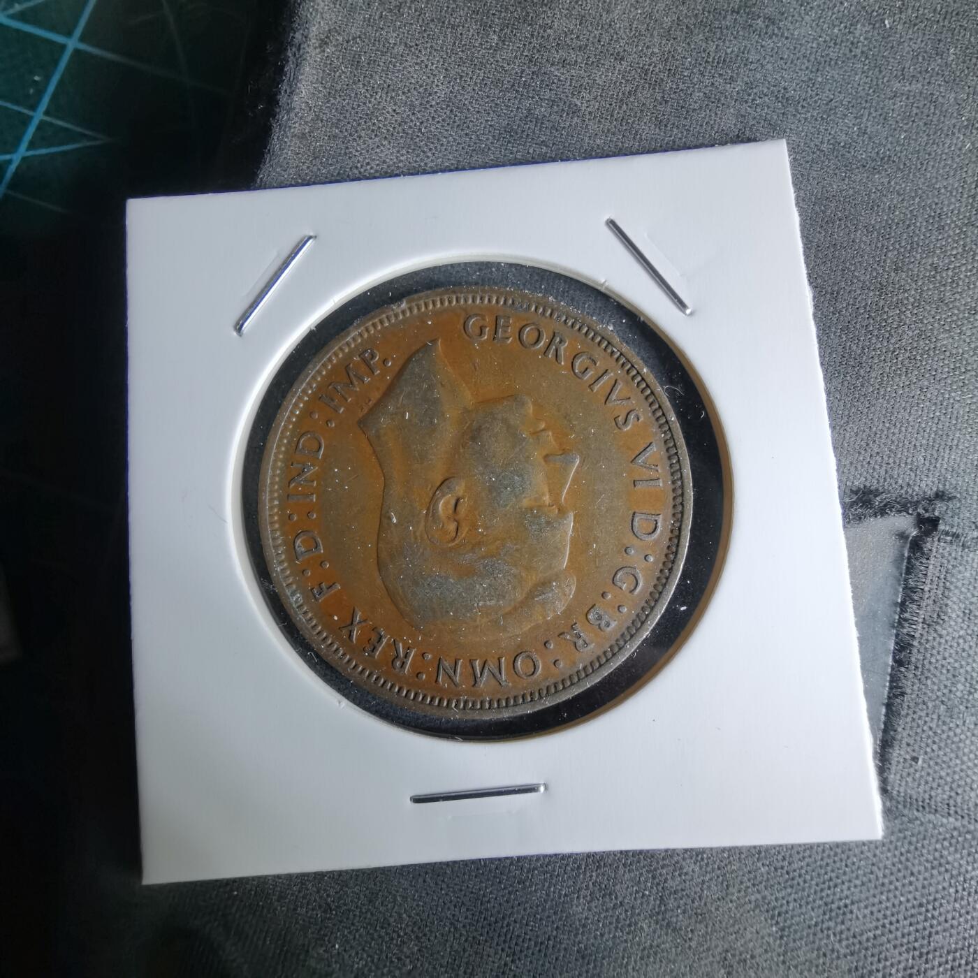 沼泽如烟--第998场 英国1938年1便士