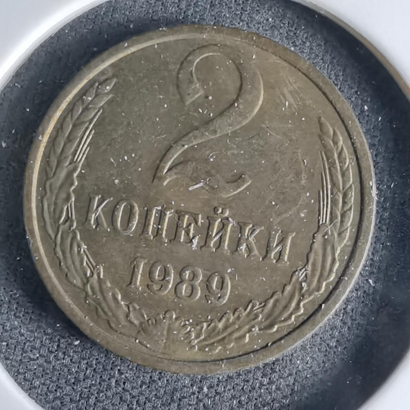 沼泽如烟--第998场 苏联1989年2戈比