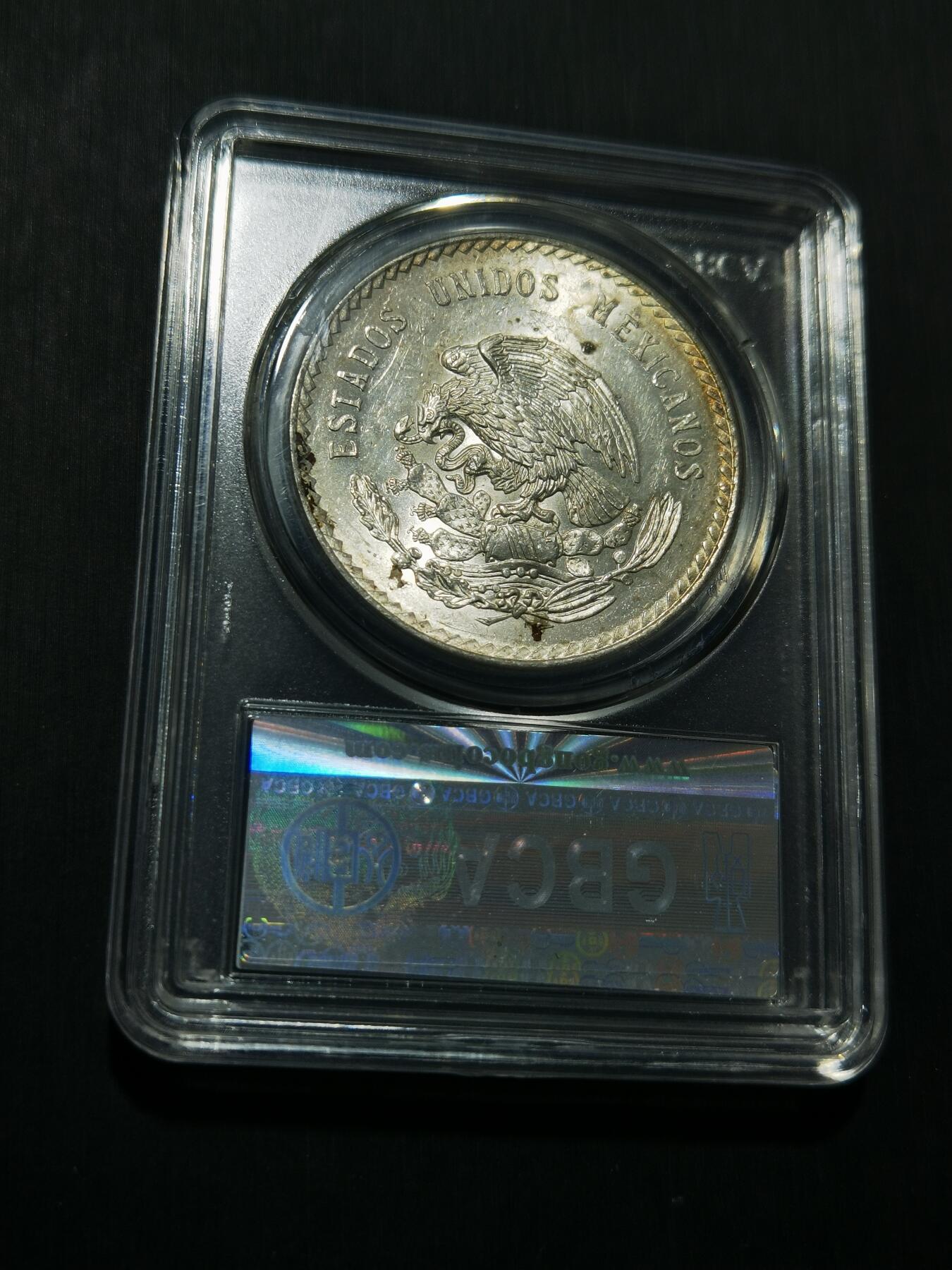 天下钱庄专场欢迎参拍 墨西哥印第安人酋长银币