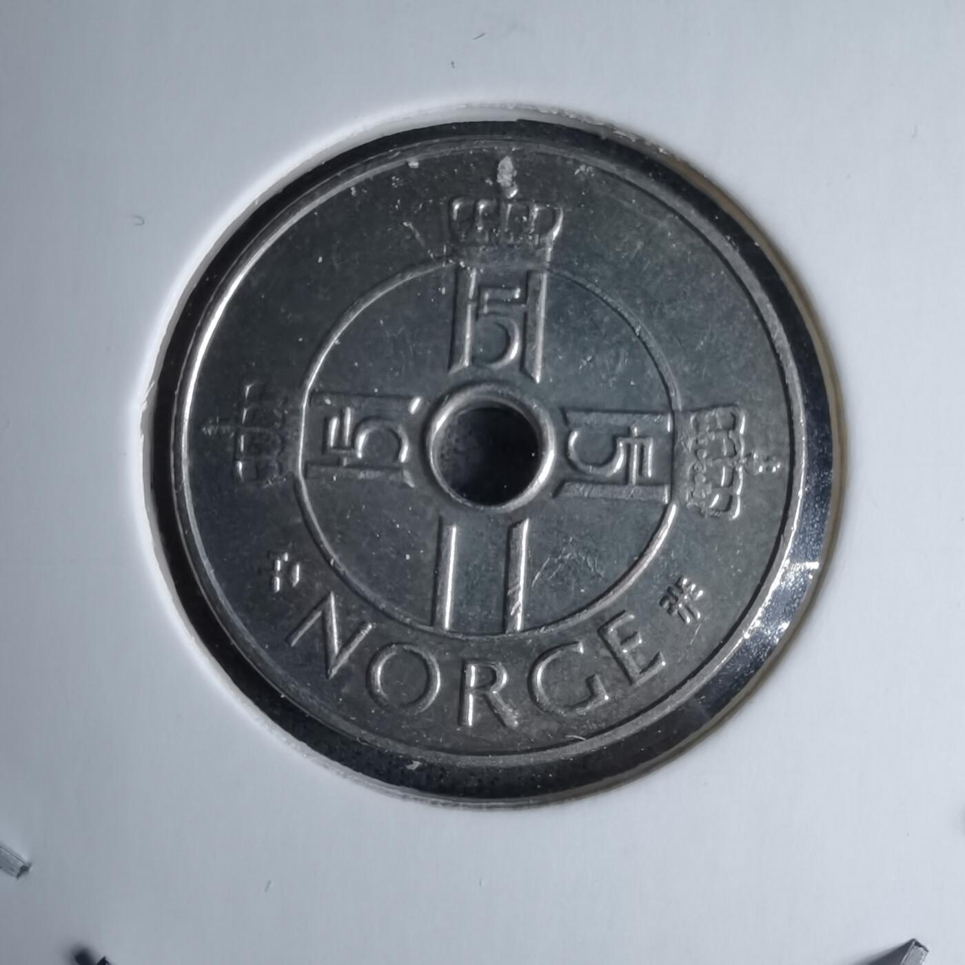 沼泽如烟--第997场 挪威2001年1克朗