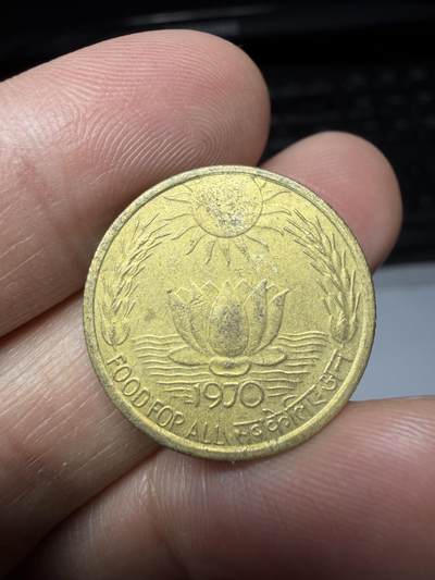 2025年集古藏今外币拍卖第二期-第8场—（总第308拍），可以寄存60天，满160元包邮。 - 1970年印度20派沙