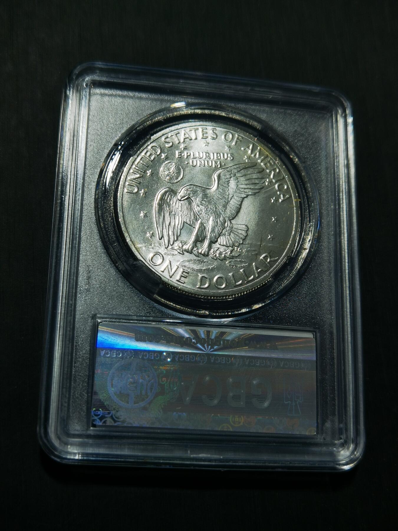 天下钱庄专场欢迎参拍 美国艾森豪威尔一美元银币