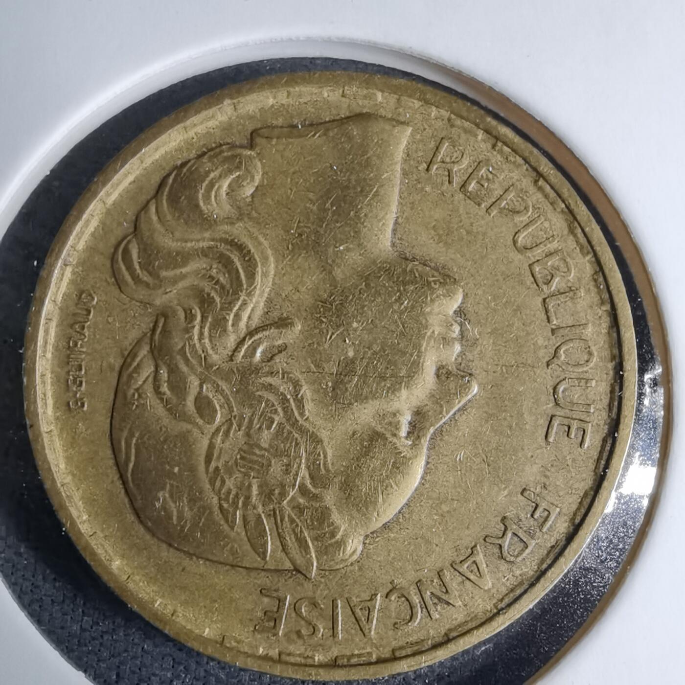 沼泽如烟--第997场 法国1952年20法郎B