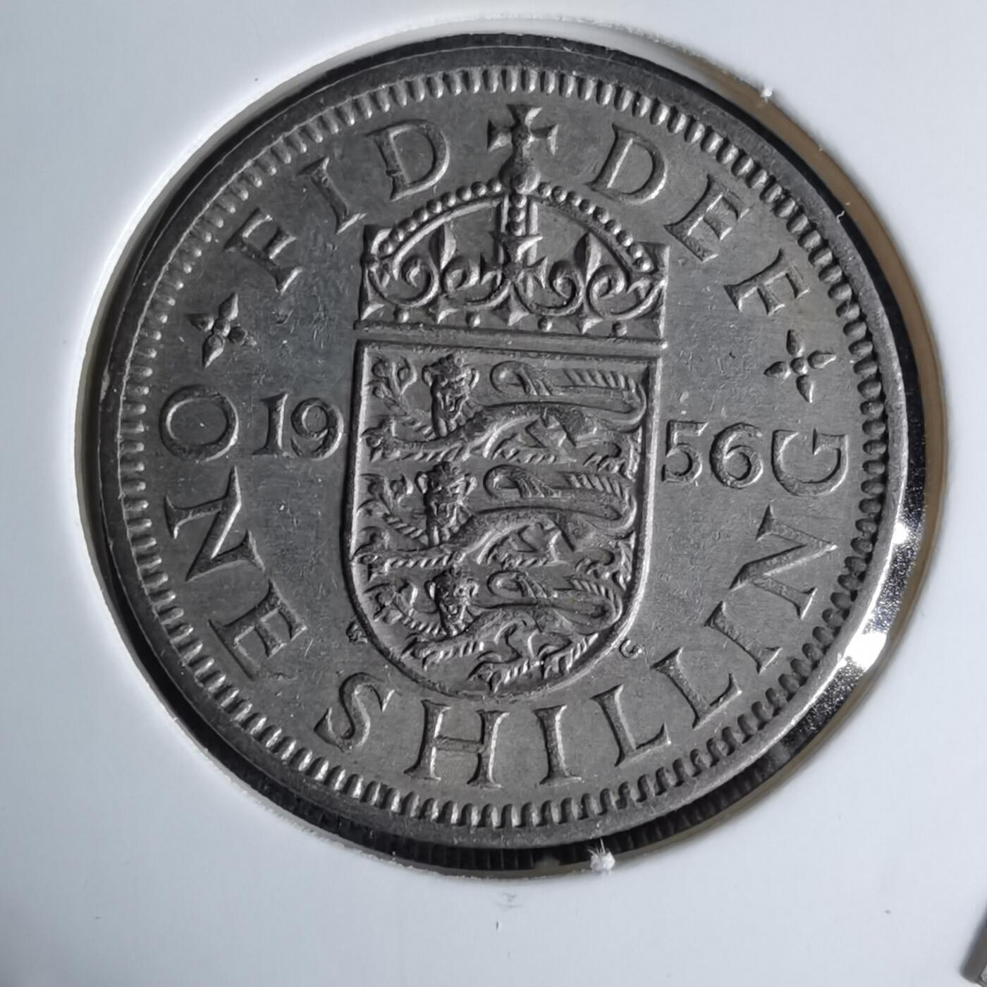 沼泽如烟--第998场 英国1956年1先令