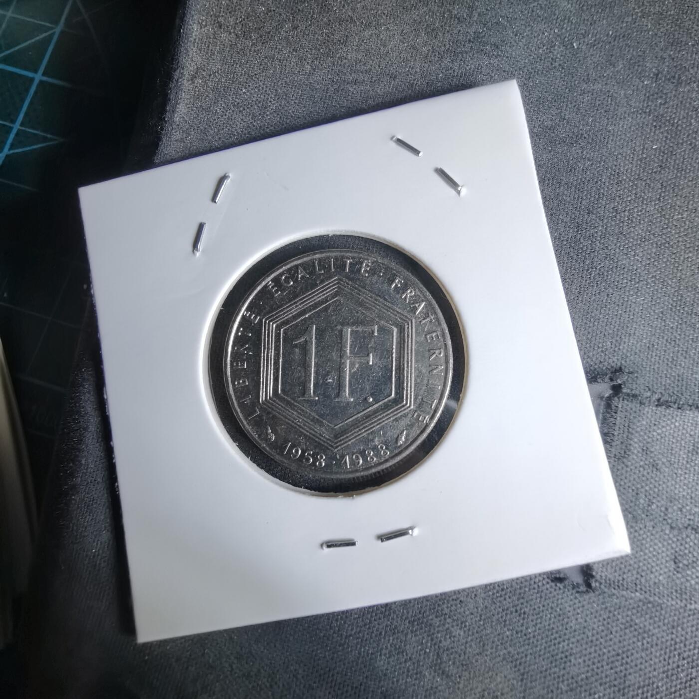 沼泽如烟--第998场 法国1988年1法郎