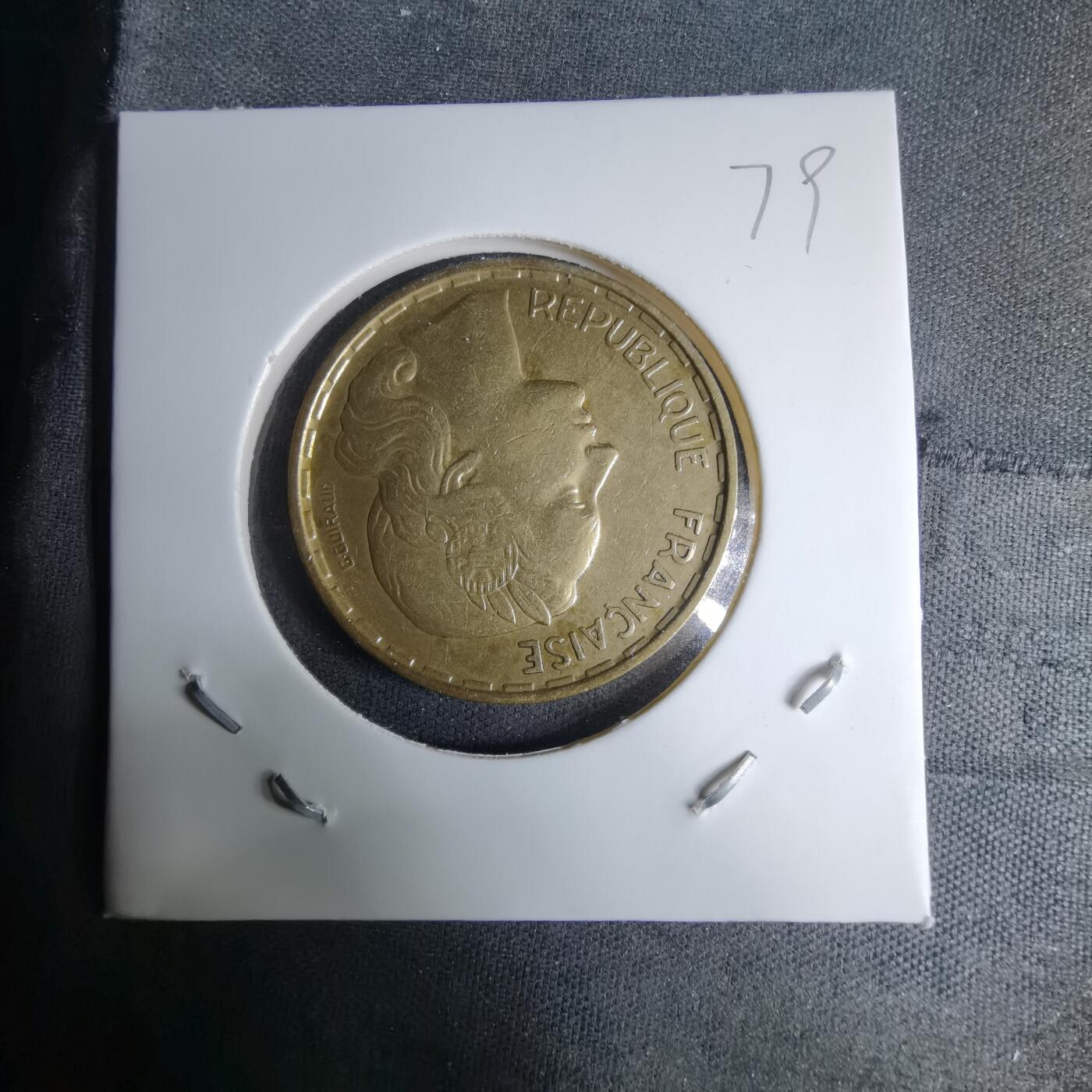 沼泽如烟--第997场 法国1952年50法郎