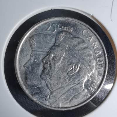 沼泽如烟--第998场 - 加拿大2005年25分纪念币