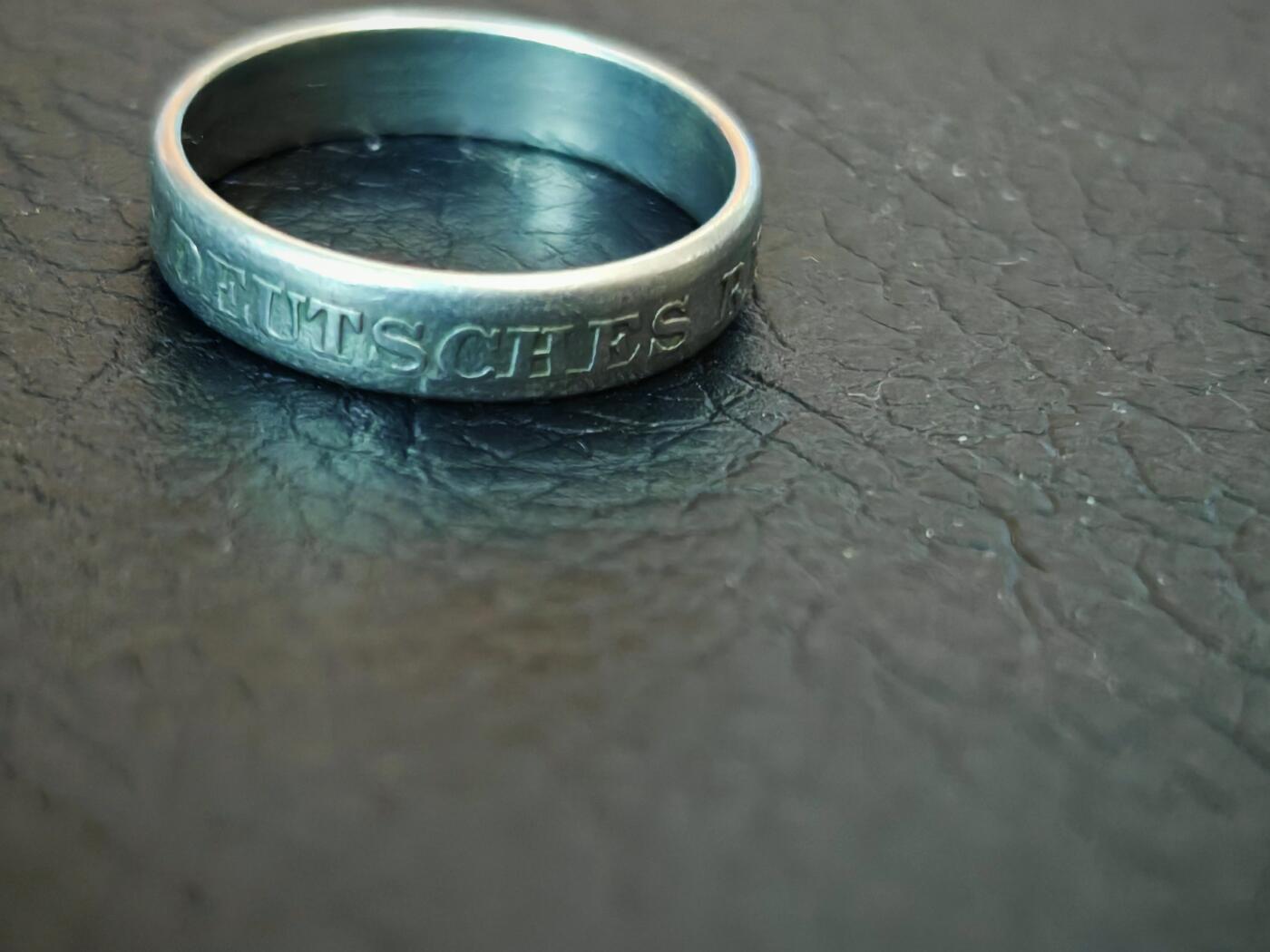 时顺第二十九拍(新年大拍) 一战爱国戒指，文字为“德意志帝国，1914”