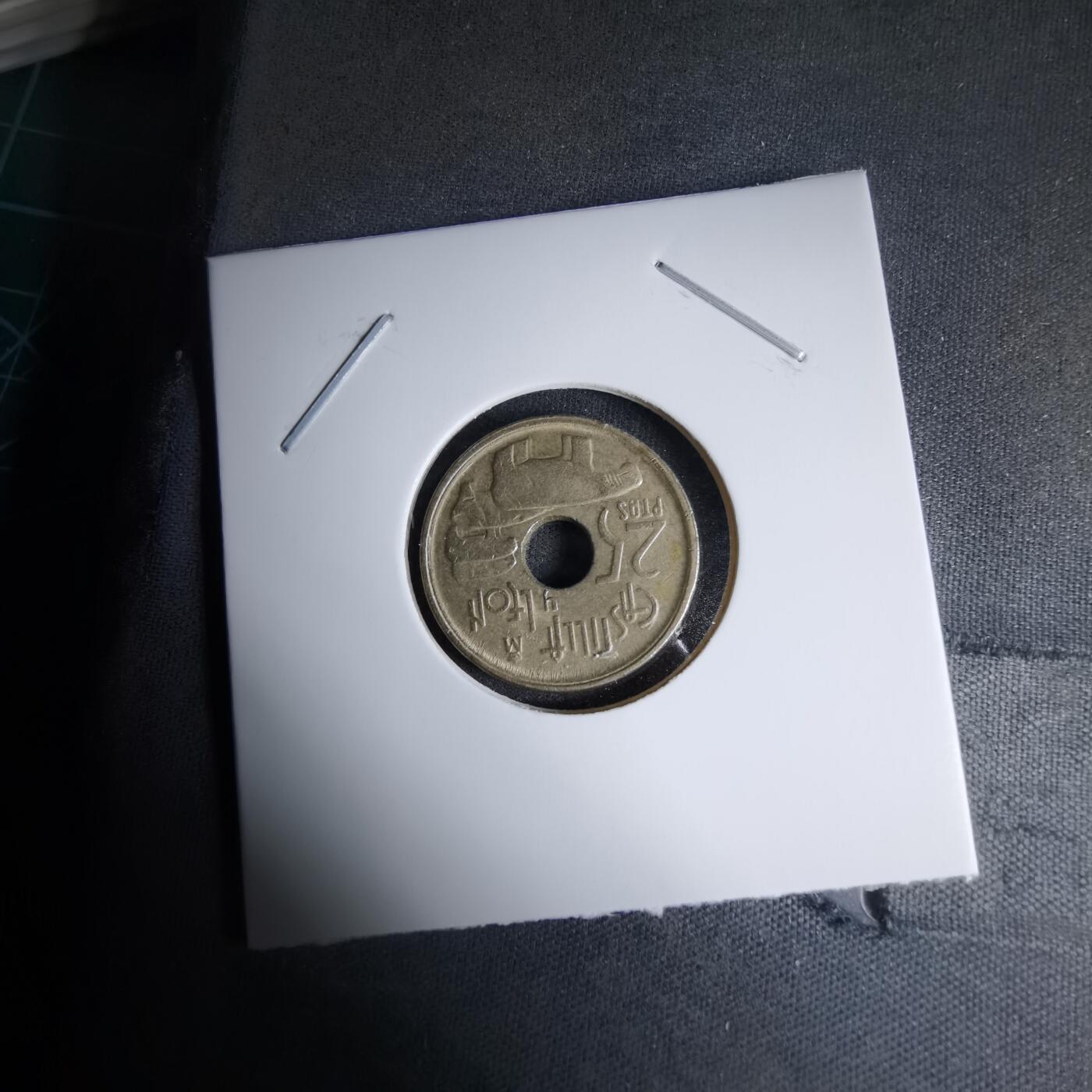 沼泽如烟--第997场 西班牙1995年25比塞塔