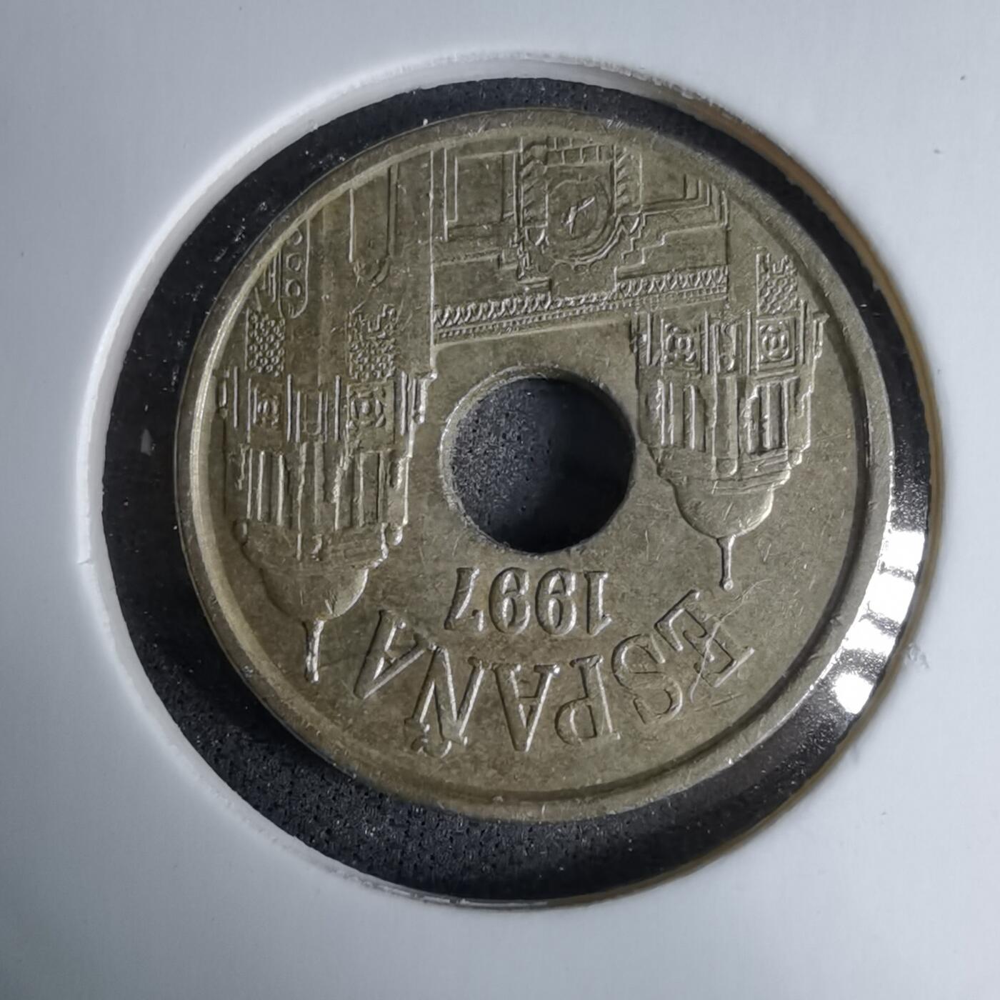 沼泽如烟--第997场 西班牙1997年25比塞塔