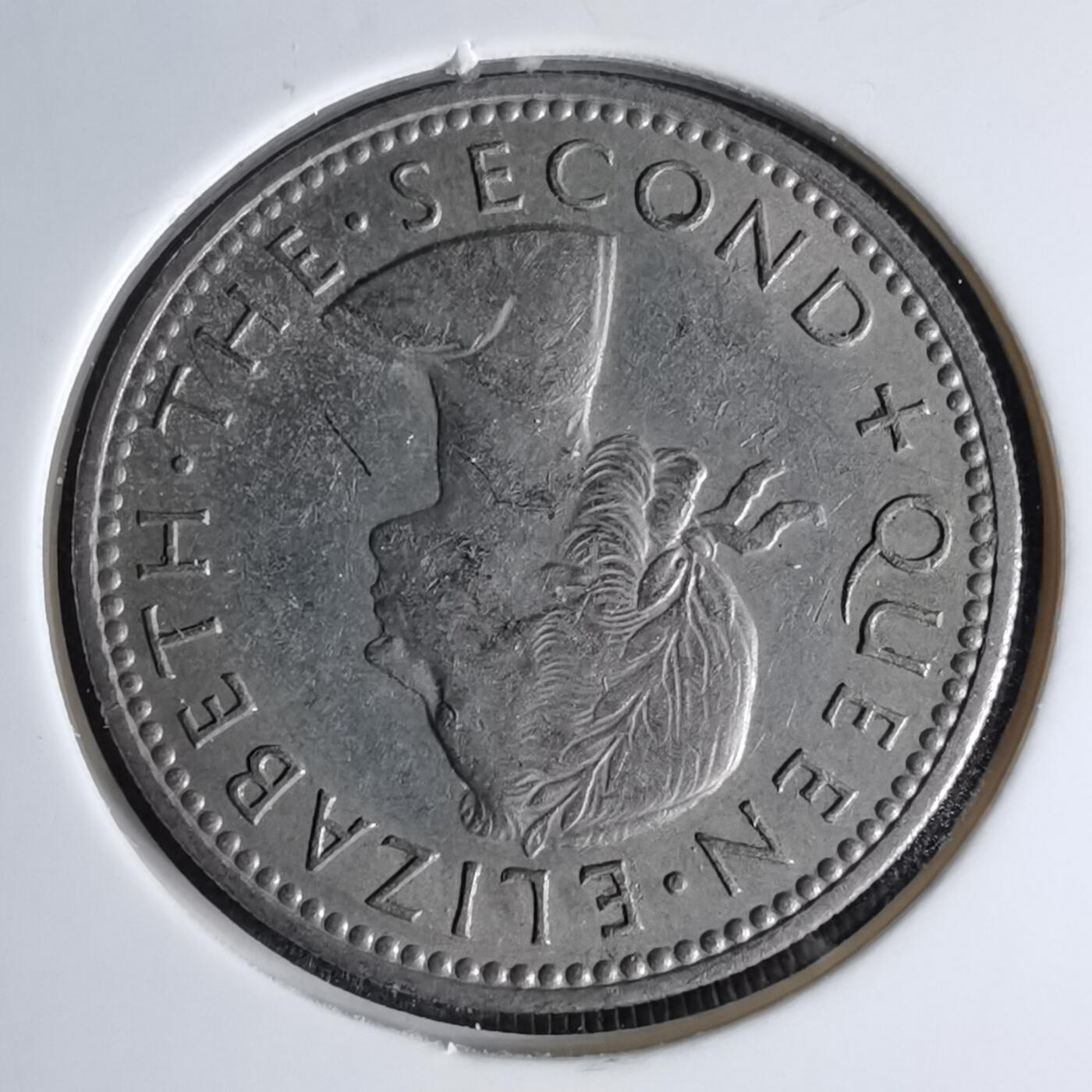 沼泽如烟--第998场 新西兰1965年1先令