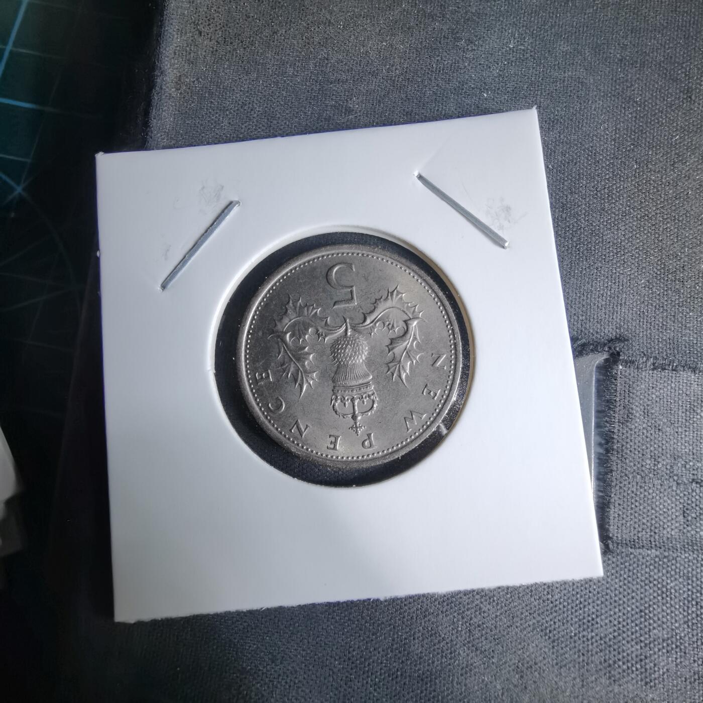 沼泽如烟--第997场 英国1970年5便士