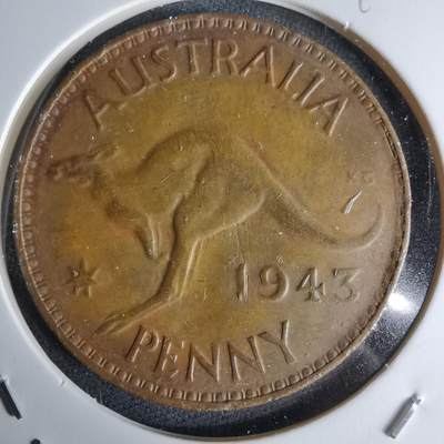 沼泽如烟--第998场 - 澳大利亚1943年1便士