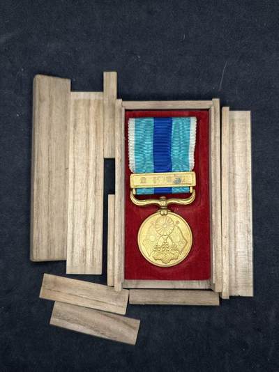 凯旋世界勋赏（持续上新中）（第22期新年大拍）（欢迎送拍）（对拍品有疑问请询问客服，不接受到手刀，出价默认拍品品相。请认真阅读拍卖规则！出价默认已认可！）（收到货请录制开箱视频，无视频概不处理问题。） - 美品日俄从军裸