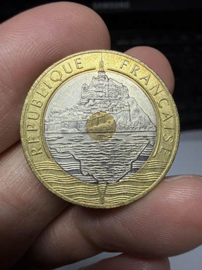 2025年集古藏今外币拍卖第二期-第8场—（总第308拍），可以寄存60天，满160元包邮。 - 1993年法国20法郎