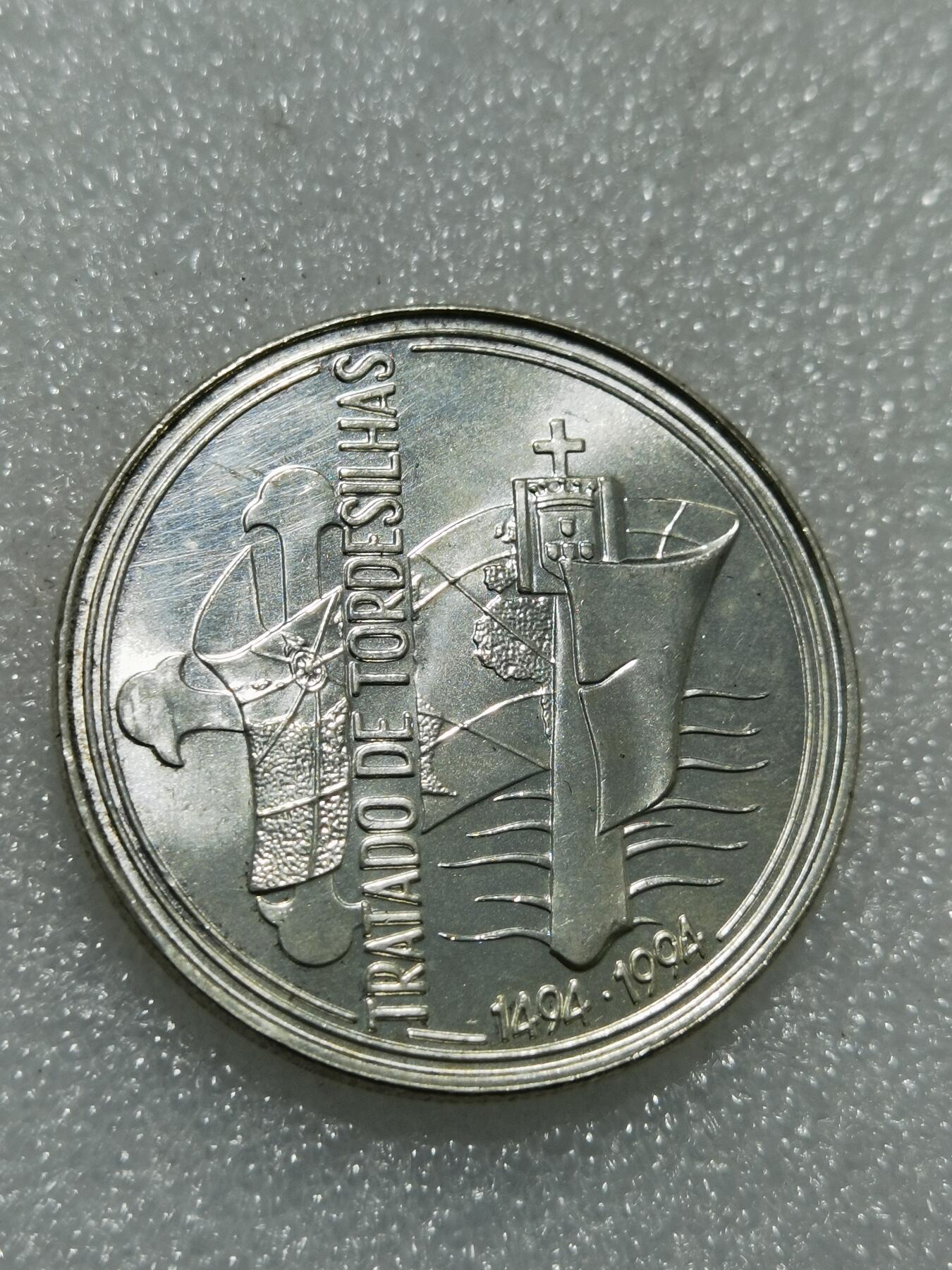 天下钱庄专场欢迎参拍 葡萄牙1000埃斯库多银币