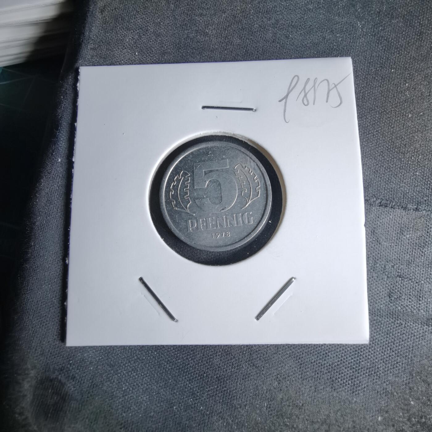 沼泽如烟--第998场 德国1978年5芬尼